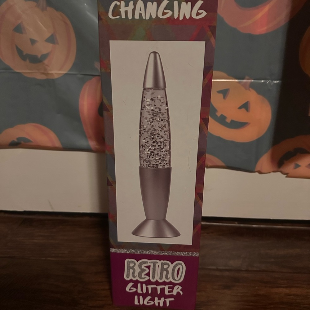 Color Changing Retro Glitter Light Multicolor